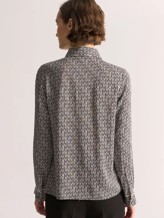 UNQ Блуза с принтом