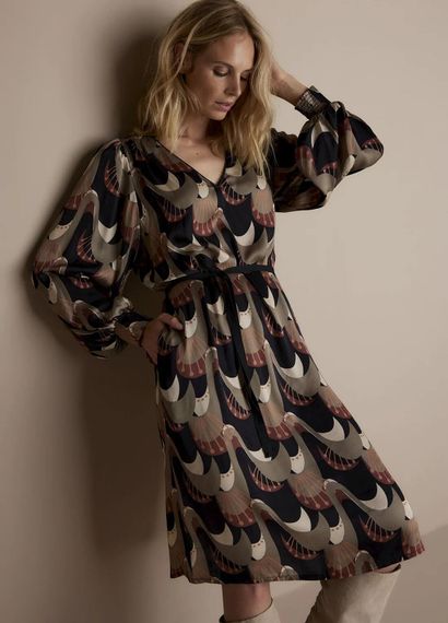 SUMMUM Платье с принтом