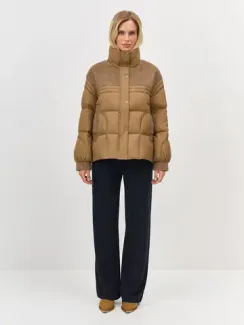 BULMER Стеганая куртка с шерстяными вставками