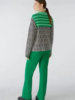 Oui Пуловер из смесовой вискозы