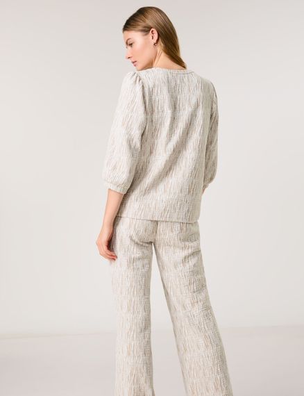 TAIFUN Джемпер с жаккардовым узором