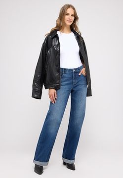 ANGELS Джинсы свободного кроя с отворотами