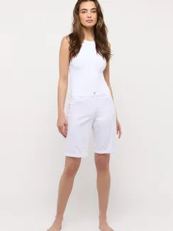 ANGELS Бермуды джинсовые белые