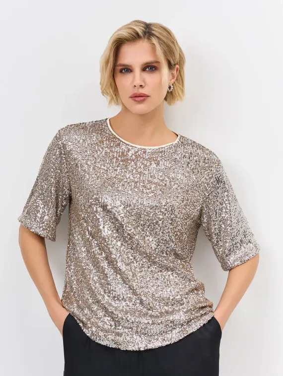 BULMER Джемпер с искрящимися пайетками