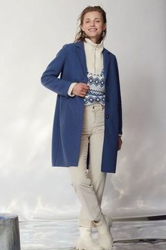 Oui Пальто из шерсти