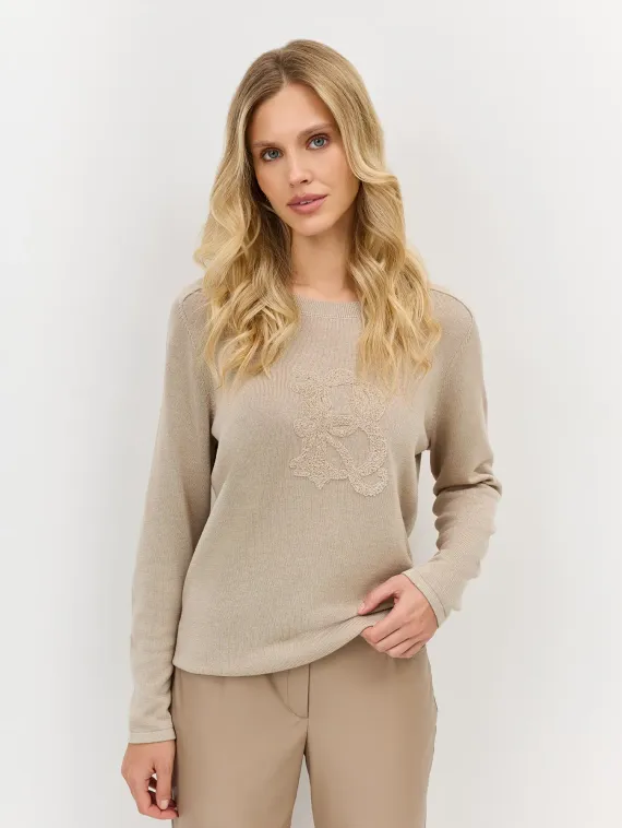 BULMER Джемпер с объемной вышивкой