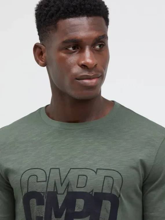 CAMP DAVID Футболка с резиновым рисунком