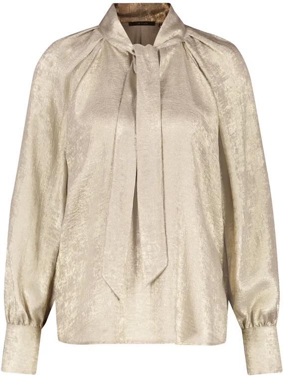 TAIFUN Блуза с золотистым мерцанием