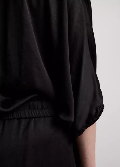 SUMMUM Блуза с рукавами &quot;летучая мышь&quot;