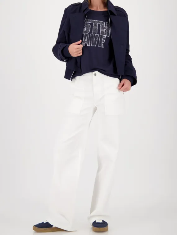 MONARI Лонгслив со стразами