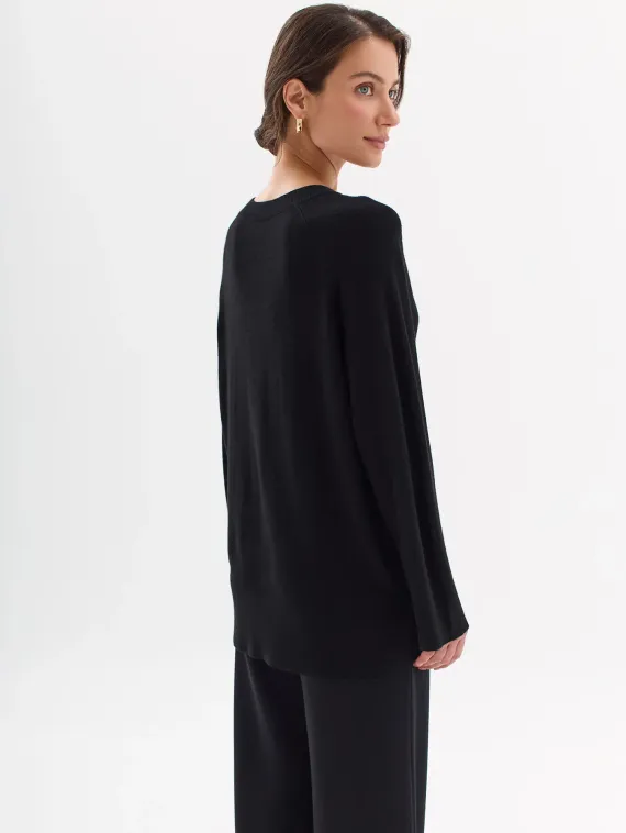 BULMER Джемпер с V- вырезом и шерстью