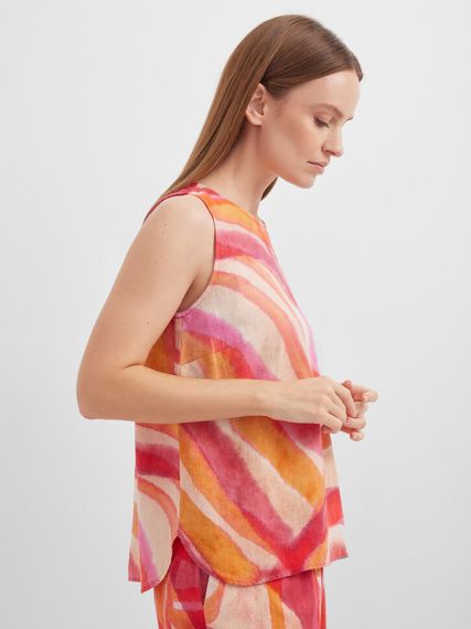 Elisa.and.me Топ с добавлением льна