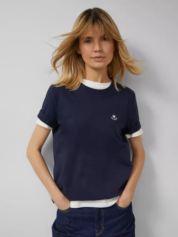 s.Oliver Футболка с вышивкой
