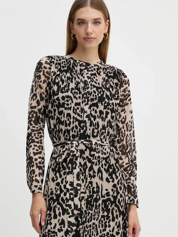 Oui Платье с принтом