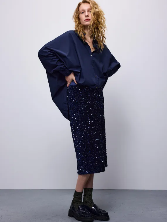 SUMMUM Юбка с пайетками