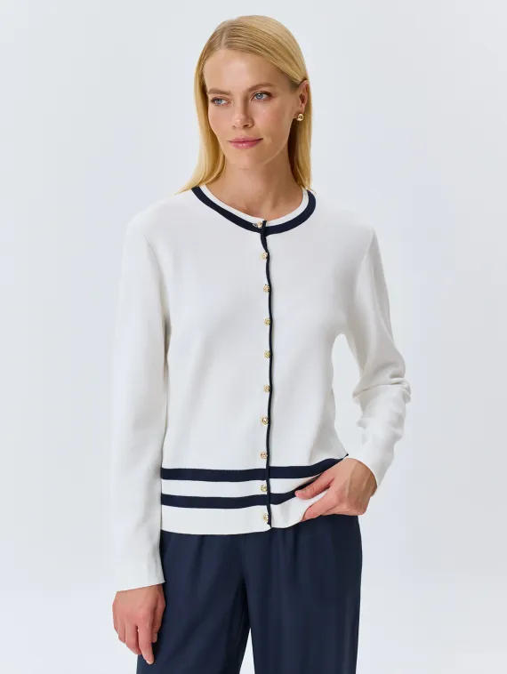 BULMER Кардиган с контрастными полосками