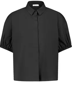 GERRY WEBER Блуза хлопковая черная