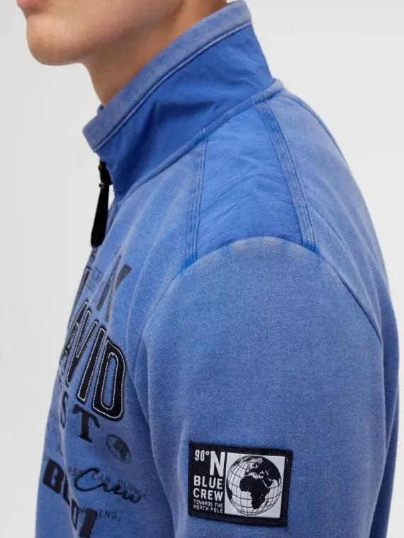 CAMP DAVID Толстовка с принтом