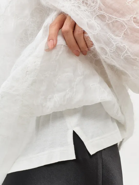 BULMER Романтичная блуза с вышивкой