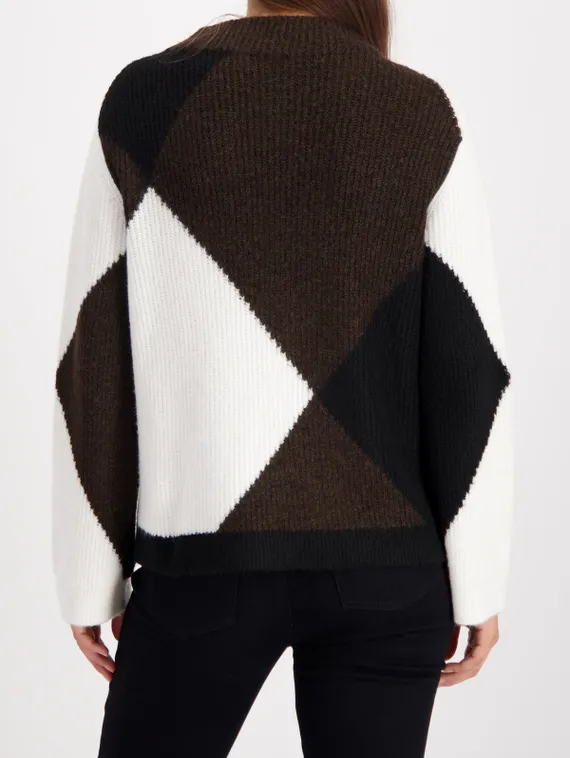 MONARI Джемпер с ромбовидным узором