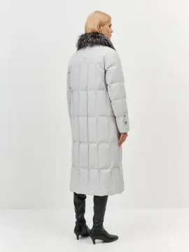 BULMER Пальто с мехом чернобурки