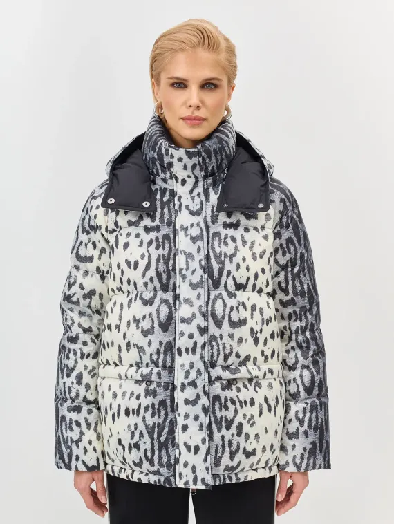 BULMER Куртка с анималистичным принтом