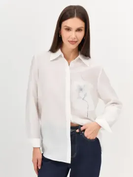 BULMER Блузка с нежным принтом