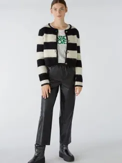 Oui Кюлоты из искусственной кожи