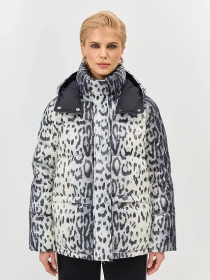 BULMER Куртка с анималистичным принтом