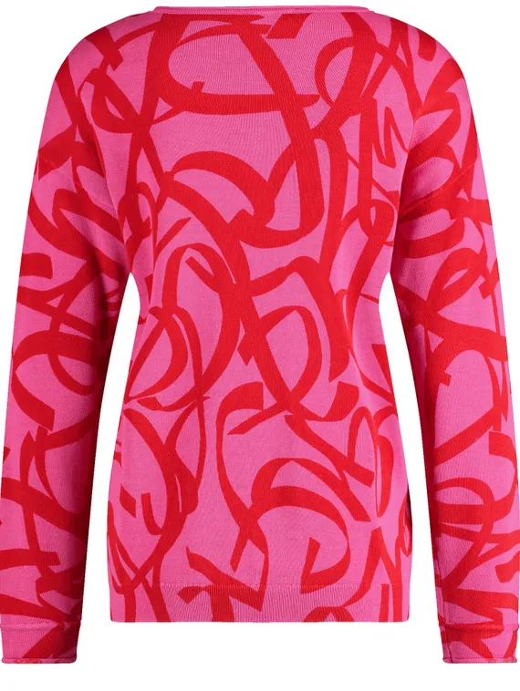 GERRY WEBER Джемпер с принтом