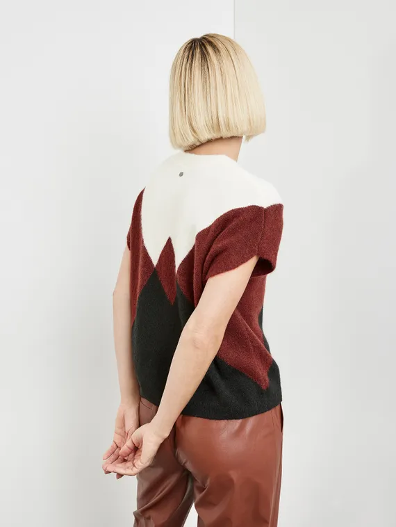 GERRY WEBER Джемпер с короткими рукавами