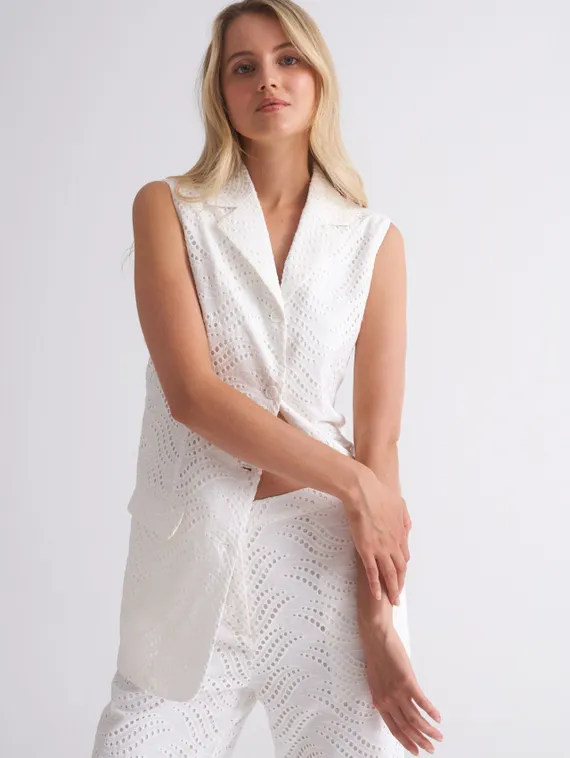 UNQ Жилет кружевной