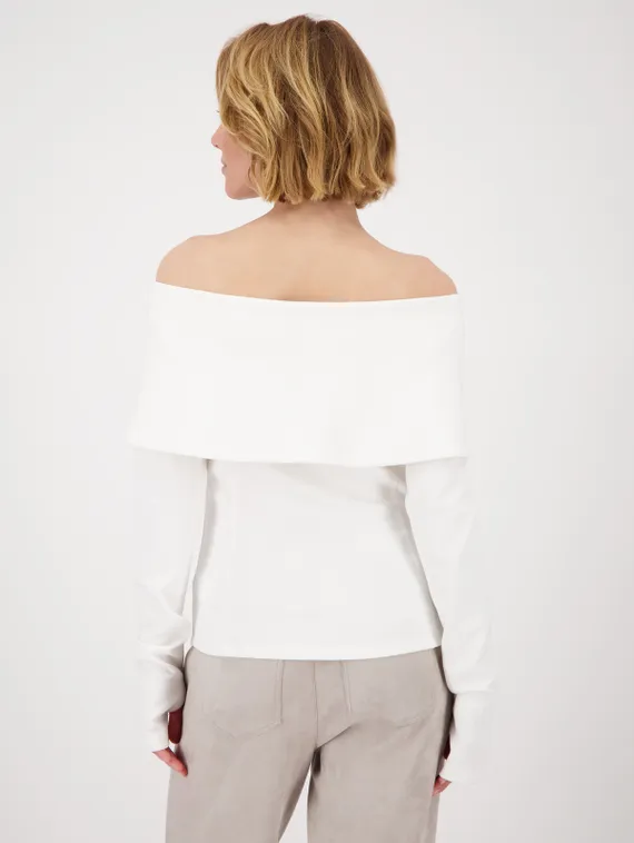 MONARI Толстовка с вырезом "кармен"