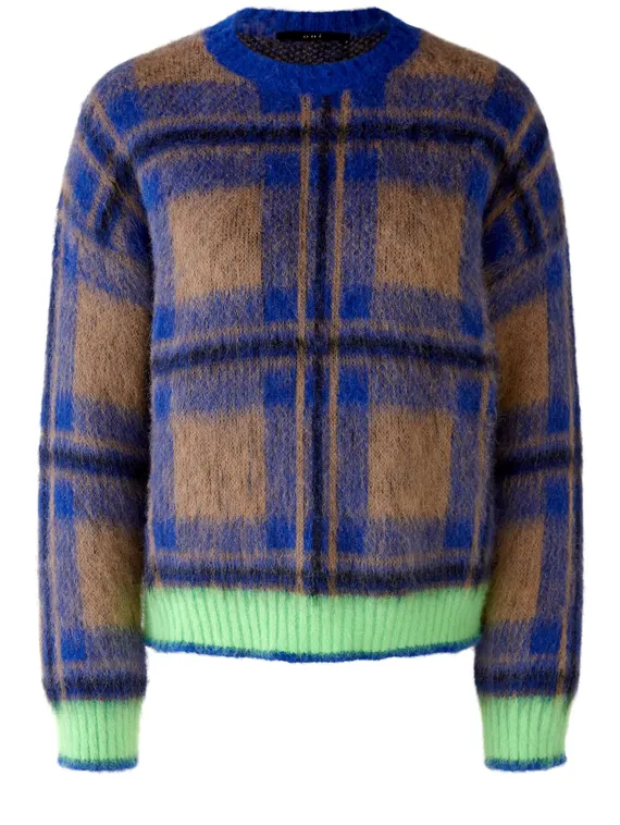 Oui Пуловер с добавлением шерсти