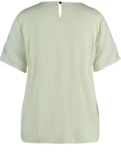 GERRY WEBER Блуза с прозрачными вставками