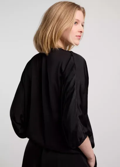 SUMMUM Блуза с рукавами &quot;летучая мышь&quot;