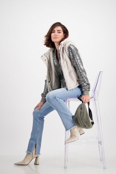 MONARI Джинсы с бахромой