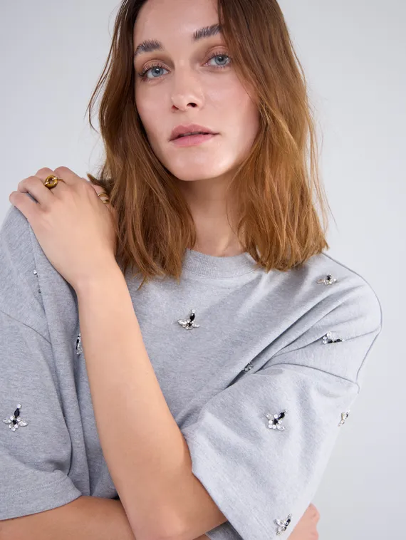 SUMMUM Толстовка с камнями