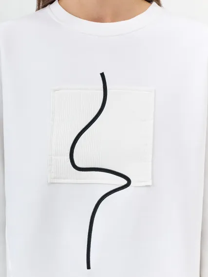 BULMER Свитшот с принтом