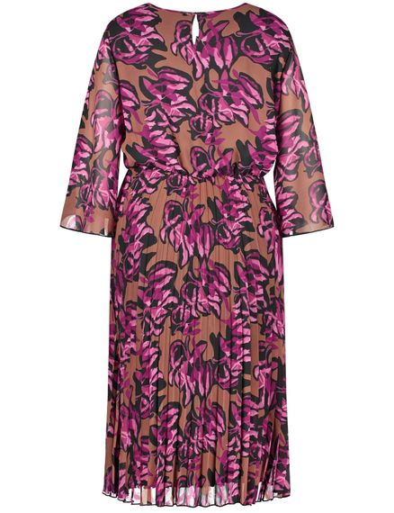 SAMOON Платье с плиссированной юбкой