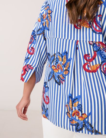 SAMOON Блуза с рукавом 3/4