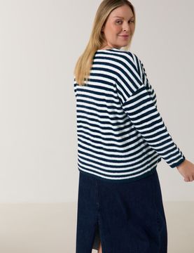 SAMOON Джемпер в полоску