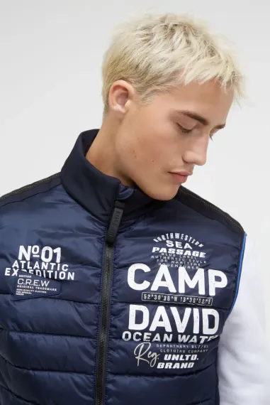 CAMP DAVID Стеганый жилет