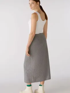 Oui Юбка трикотажная из смесовой шерсти