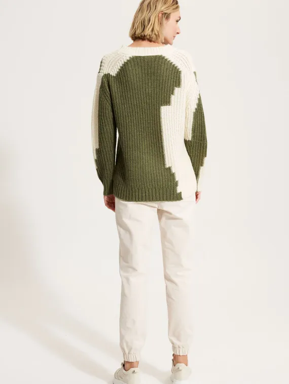 UNQ Пуловер с V-вырезом