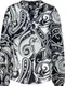 MONARI Блуза вискозная с узором пэйсли