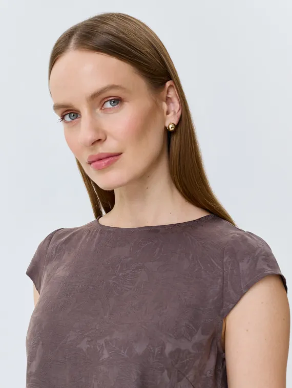 BULMER Жаккардовый топ