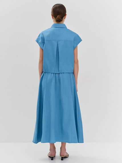 BULMER Юбка-трапеция хлопковая