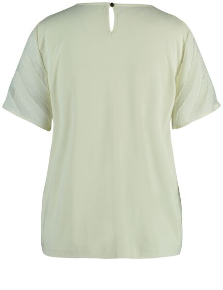 GERRY WEBER Блуза с прозрачными вставками