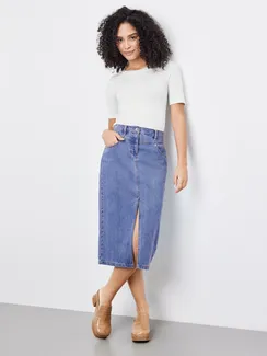 GERRY WEBER Юбка-миди из денима